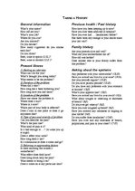 Konspekts 'Taking a History', 1.