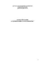 Referāts 'Uzņēmējdarbība lauksaimniecībā', 1.