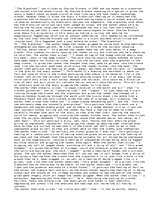 Eseja 'How did the authors create the settings and what effects were given in "The Sign', 1.