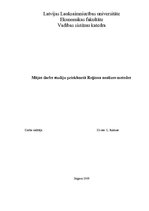 Referāts 'Reģionu analīzes metodes', 1.