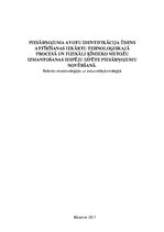 Referāts 'Piesārņojuma avotu identifikācija ūdens attīrīšanas iekārtu tehnoloģiskajā proce', 1.