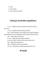 Konspekts 'Kristietības sākumi un izplatība', 3.