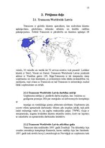 Prakses atskaite 'Personāla atlase uzņēmumā "Transcom Worldwide Latvia"', 13.