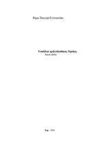 Referāts 'Veselības apdrošināšana. Optika', 1.