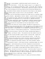 Eseja 'Politics of Mexico, NAFTA', 3.