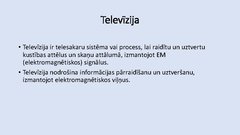 Prezentācija 'TV pārraides un uztveršana', 2.