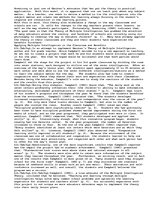 Eseja 'Multiple Intelligences', 2.