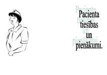 Konspekts 'Pacienta tiesības un pienākumi (buklets)', 2.