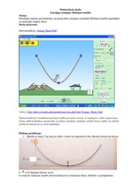 Paraugs 'Enerģijas izmaiņas līklīnijas kustībā', 1.