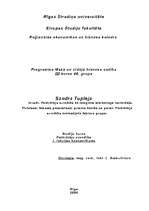 Konspekts 'Patērētāju uzvedība kā integrēta mārketinga sastāvdaļa', 1.