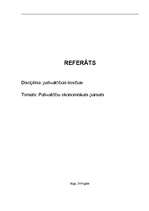 Referāts 'Pašvaldību ekonomiskais pamats', 1.