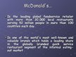Prezentācija 'Business Activities of McDonald's', 3.