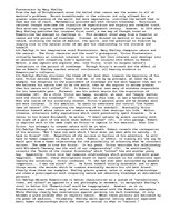 Eseja 'Mary Shelley: Champion of Nature and the Natural (Asked to relate Romantic influ', 1.