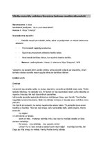 Konspekts 'Mācību materiālu veidošana literatūras lasīšanas stundām sākumskolā', 1.