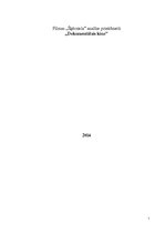 Eseja 'Filmas "Šķērsiela" analīze', 1.