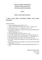 Konspekts 'Partiju attīstība Austrumeiropā un Rietumeiropā', 1.