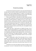 Eseja 'The style of my translating', 1.