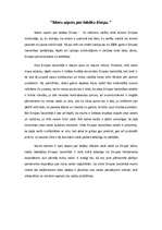 Eseja 'Mans sapnis par labāku Eiropu', 1.