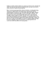 Referāts 'Alcohol Advertising Increases Youth Drinking', 6.