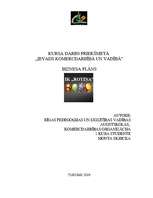 Biznesa plāns 'IK "Rotiņa"', 1.