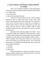 Referāts 'Policijas amatpersonu profesionālās ētikas un uzvedības priekšnosacījumi, izplat', 3.