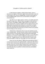 Eseja 'Luga "Kāds, kura nav". Vai pagātnei ir tiesības iejaukties nākotnē', 1.