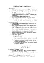 Konspekts 'Pasaules ekonomiskā krīze', 1.