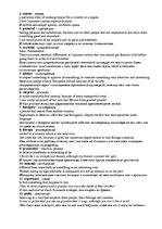 Konspekts 'Different Cultures', 3.