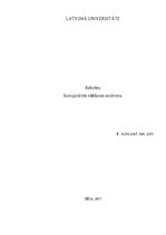 Referāts 'Kompulsīvās vākšanas sindroms', 1.