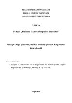 Konspekts 'Dienvidslāvijas tautu atšķirības, kas traucēja izveidot vienotu dienvidslāvu val', 1.