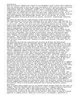 Eseja 'Culture and Structure of WL Gore', 1.
