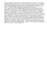 Eseja 'Attention: Shoppers!', 1.