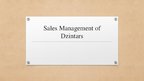 Prezentācija 'Sales Management of "Dzintars"', 1.