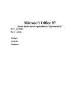 Referāts 'Microsoft Office 97', 2.