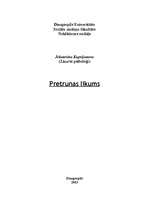 Referāts 'Pretrunas likums', 1.