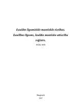 Referāts 'Laulāto līgumiskās, mantiskās tiesības. Laulības līgums, laulāto mantisko attiec', 1.