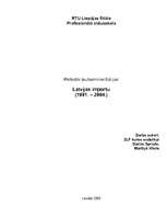 Referāts 'Latvijas imports no 1991.-2004.gadam', 1.