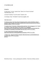 Eseja 'Analīze par Marsela Dišāna darbu "Viņa vijums"', 3.