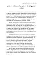 Eseja '"Miers ir civilizācijas tikums, karš - tās noziegums." Viktors Igo', 1.