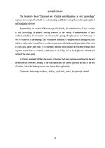 Diplomdarbs 'Negodprātīga tiesību un pienākumu izmantošana Civilprocesā', 3.