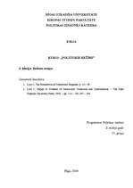 Eseja 'Režīmu maiņa', 1.