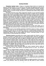 Konspekts 'Romantisms', 1.