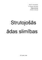 Referāts 'Strutojošās ādas slimības', 1.