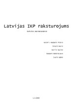 Referāts 'Latvijas iekšzemes kopprodukta raksturojums', 1.