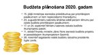 Referāts 'Valsts budžets 2020', 22.