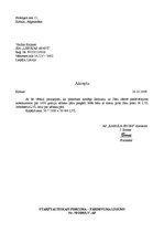 Paraugs 'Ārējās tirdzniecības kontrakts par gumijas apavu pārdošanu', 2.