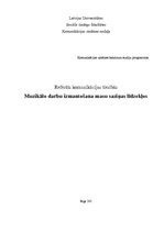 Referāts 'Muzikālo darbu izmantošana masu saziņas līdzekļos', 1.