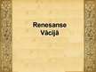 Prezentācija 'Renesanse Spānijā, Vācijā un Anglijā', 8.
