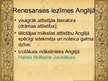 Prezentācija 'Renesanse Spānijā, Vācijā un Anglijā', 21.