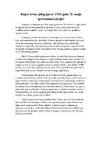 Eseja 'Kāpēc ir vai nav jālepojas ar 1934.gada 15.maija apvērsumu Latvijā?', 1.